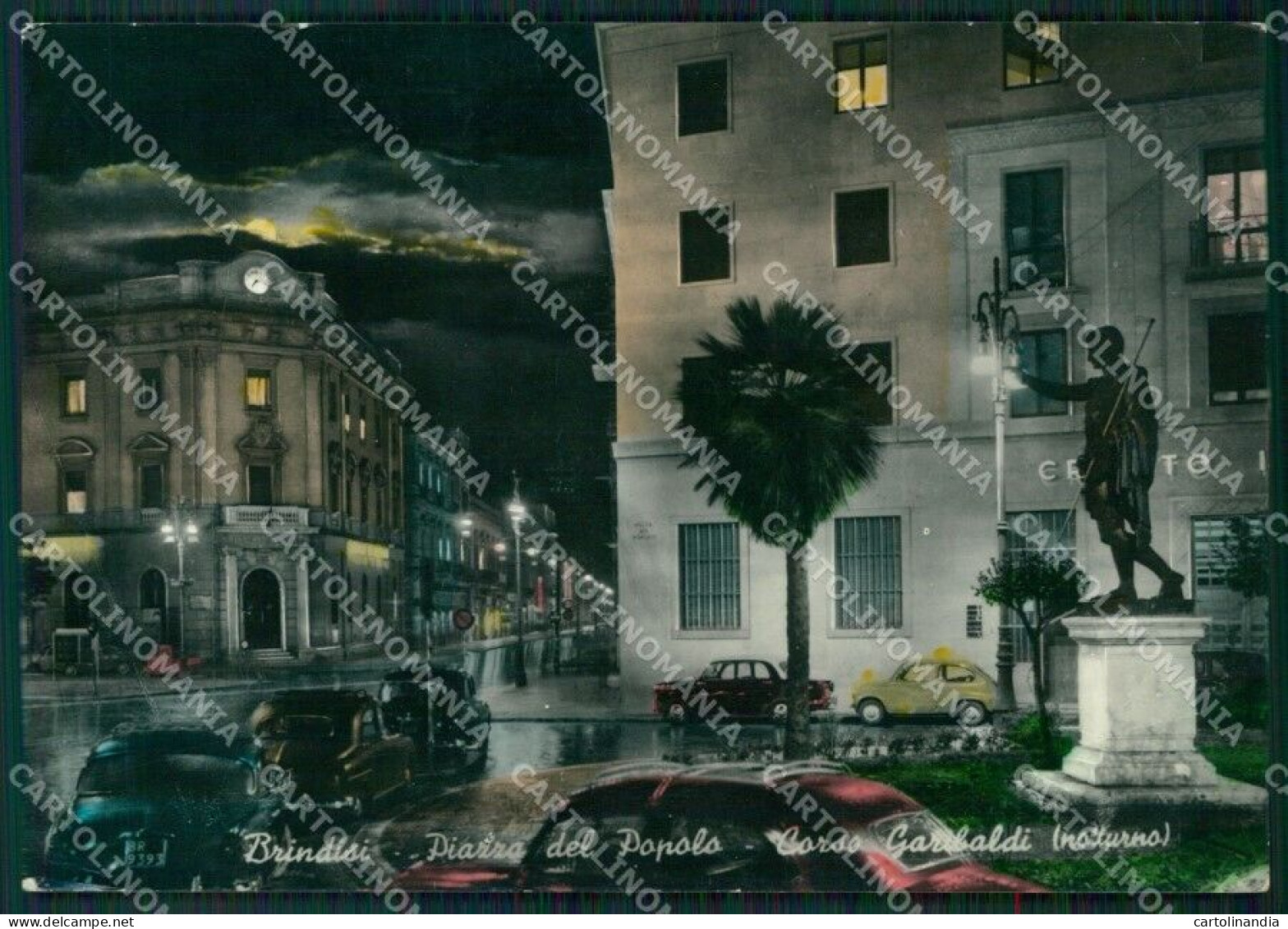 Brindisi Città Auto Foto FG Cartolina ZK3618 - Brindisi