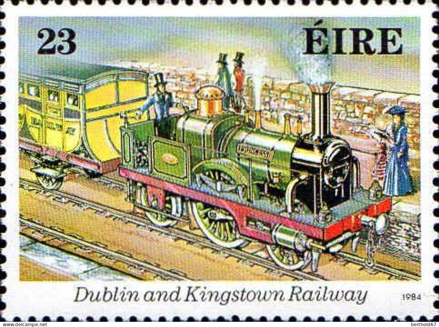 Irlande Poste N** Yv: 531 Mi:528 Dublin And Kingstown Railway - Nuovi