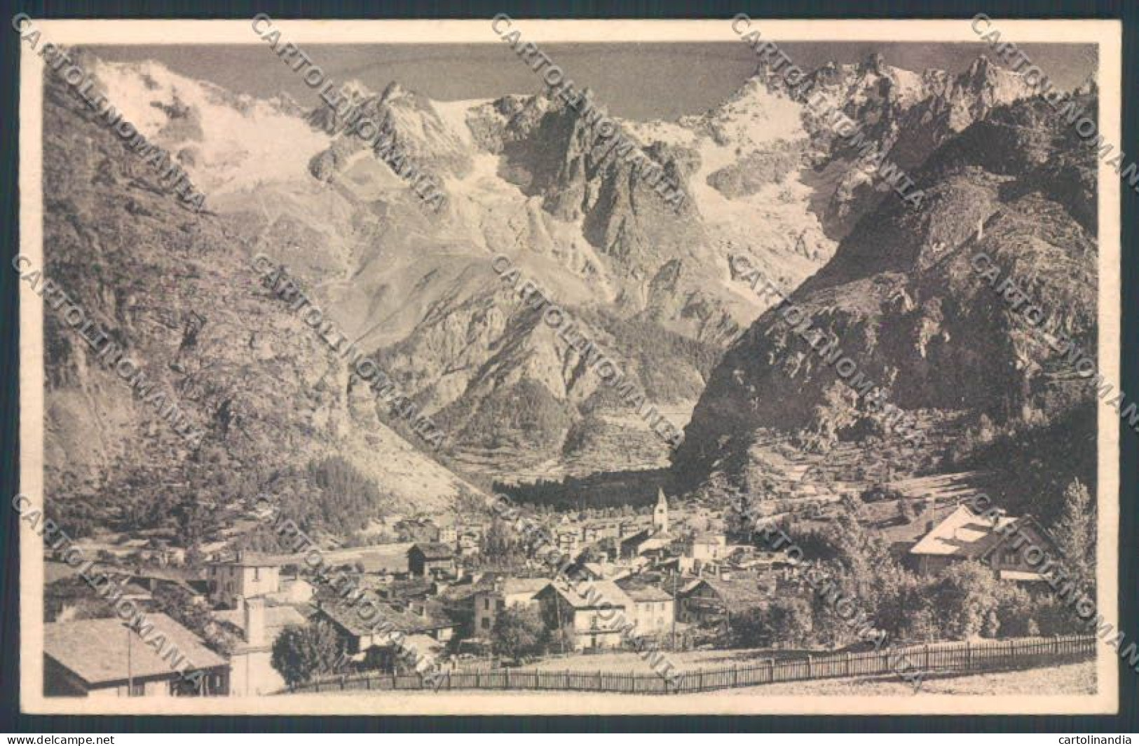 Aosta Courmayeur Cartolina ZQ4627 - Aosta