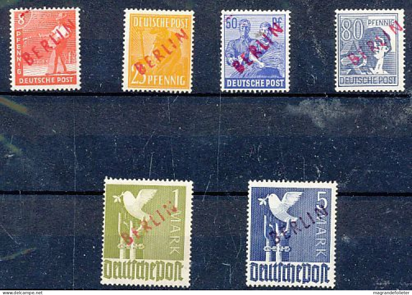TIMBRE  ZEGEL STAMP ALLEMAGNE BERLIN  XX COTE 240 EUROS - Unused Stamps
