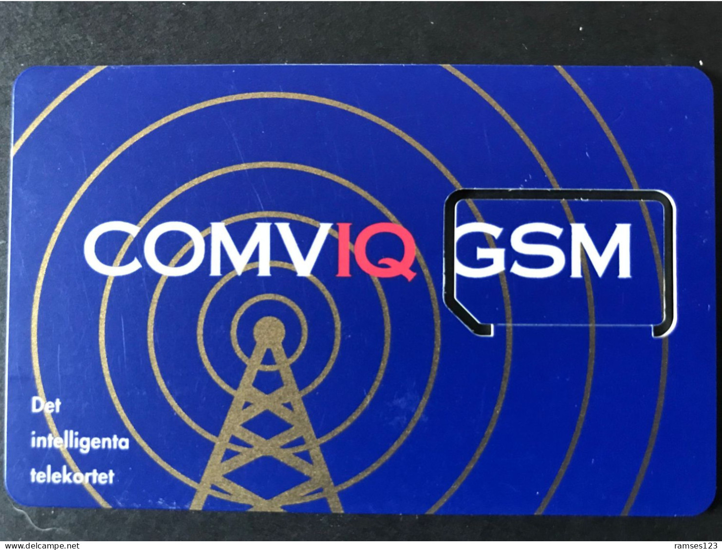 TEST DEMO OLD   GSM SWEDEN  COMVIQ   MINT - Suecia