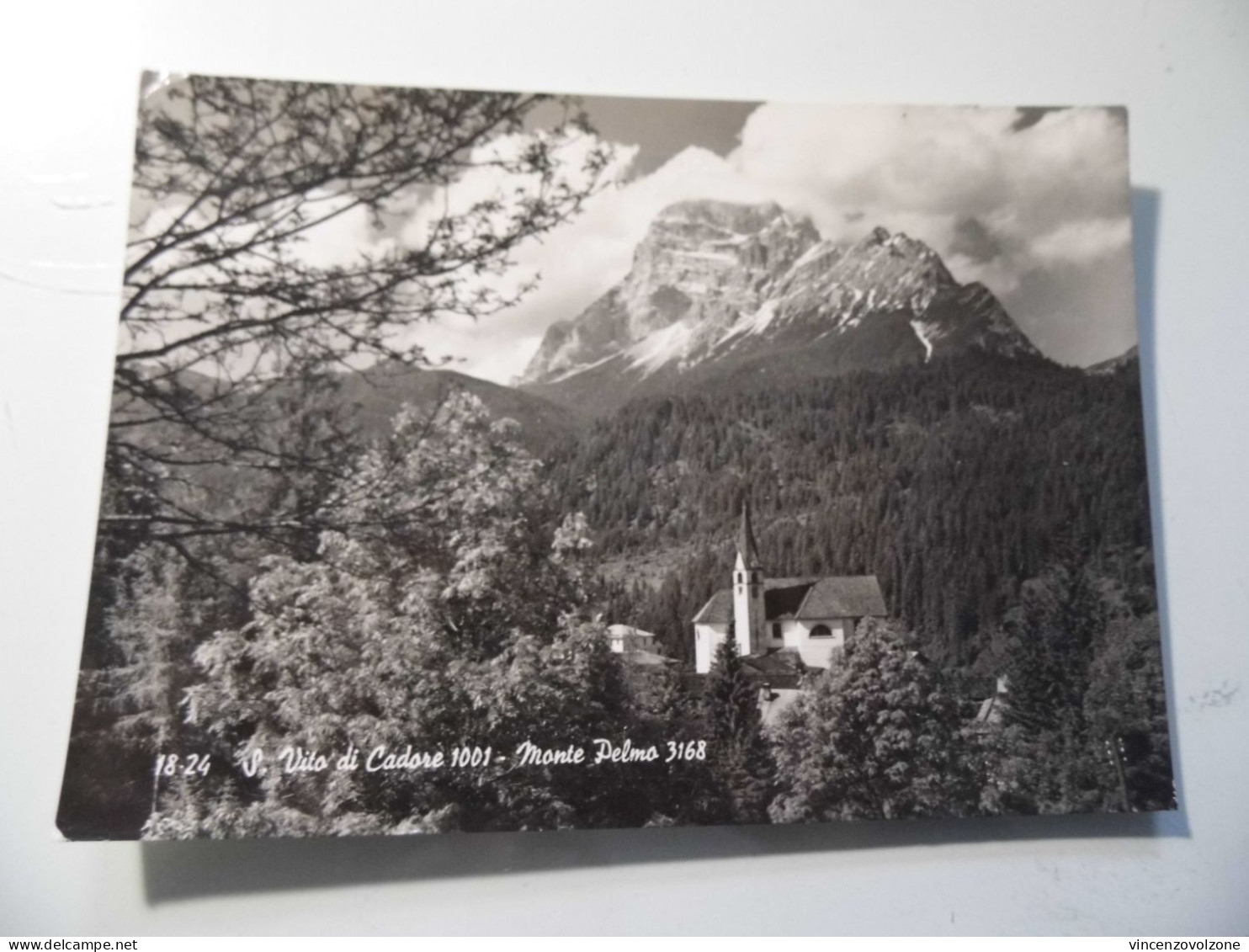 Cartolina Viaggiata "S. VITO DI CADORE Monte Pelmo" 1966 - Belluno