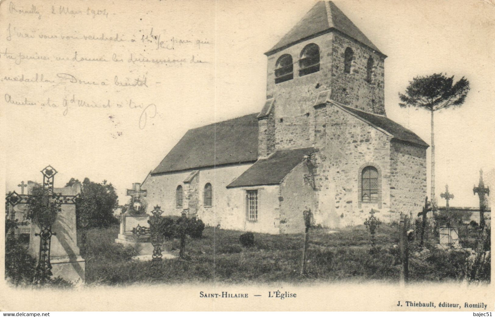 Saint Hilaire - L'église "pionnière 1904" - Autres & Non Classés