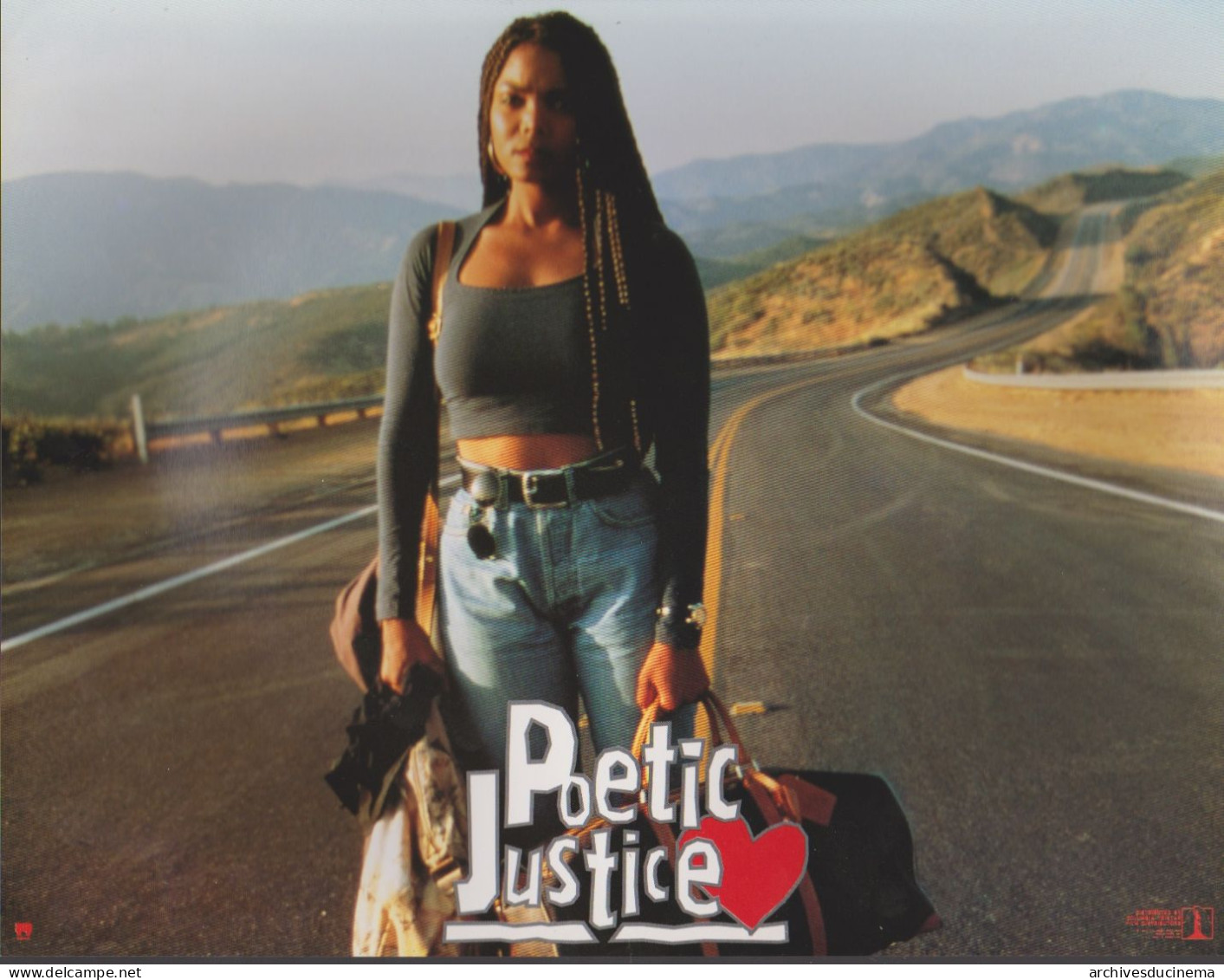 Janet JACKSON - TUPAC FUNK RAP 6 Photos Film POETIC JUSTICE - Foto