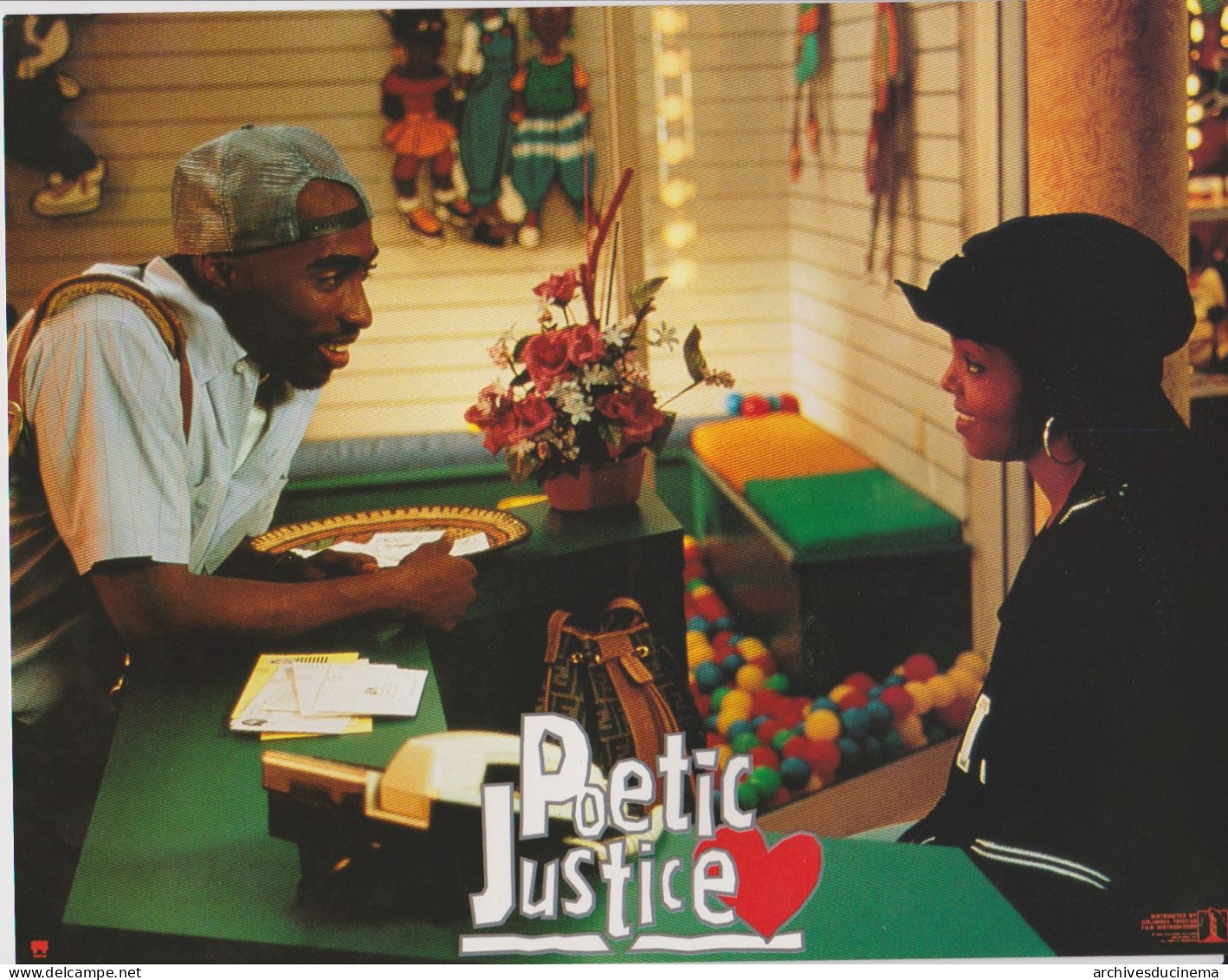 Janet JACKSON - TUPAC FUNK RAP 6 Photos Film POETIC JUSTICE - Photos