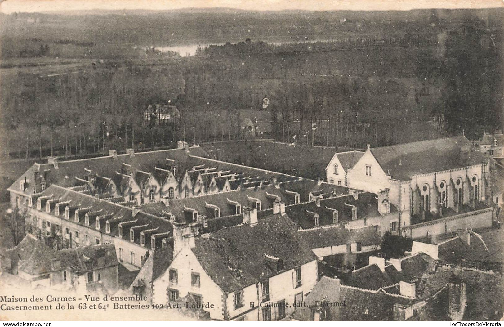 BATIMENTS ET ARCHITECTURE - Maison Des Carmes - Vue D'ensemble - Carte Postale Ancienne - Castelli