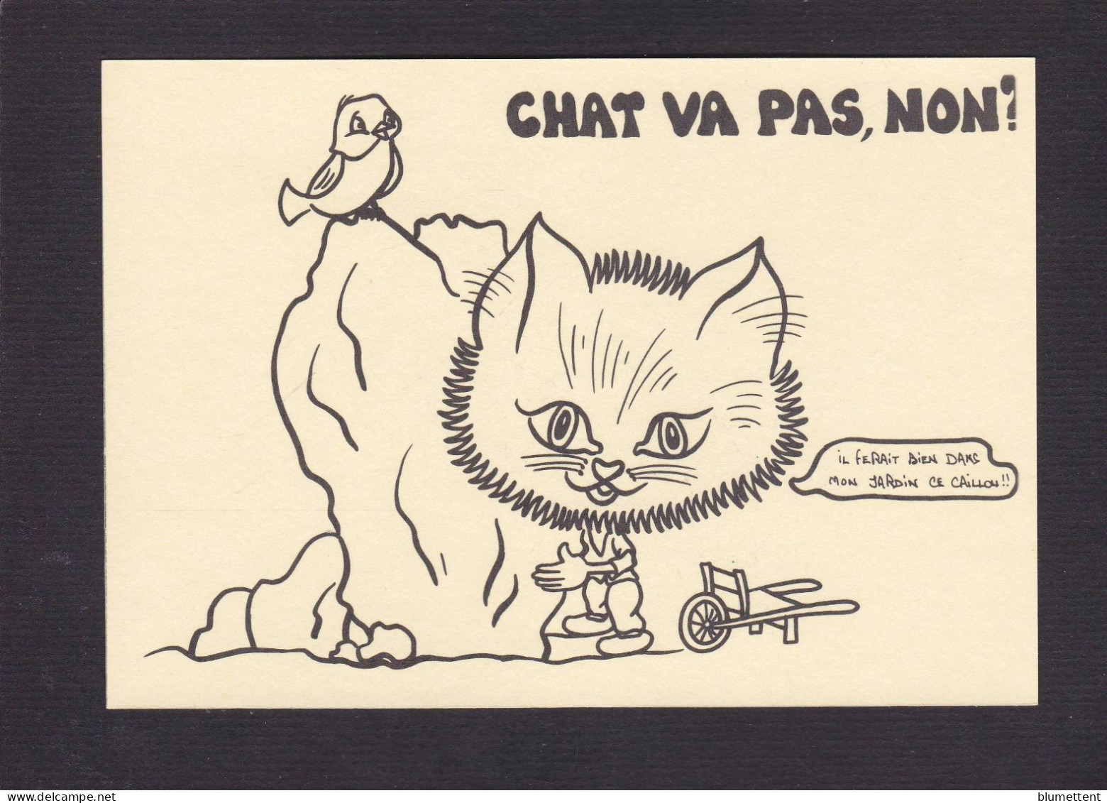 CPM Lardie Jihel Chat Cat Tirage Limité Non Circulée Position Humaine - Chats