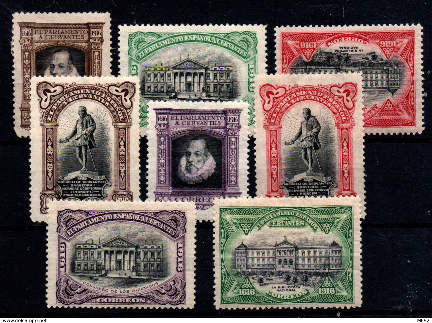 España Nº FR 11/18. Año 1916 - Unused Stamps