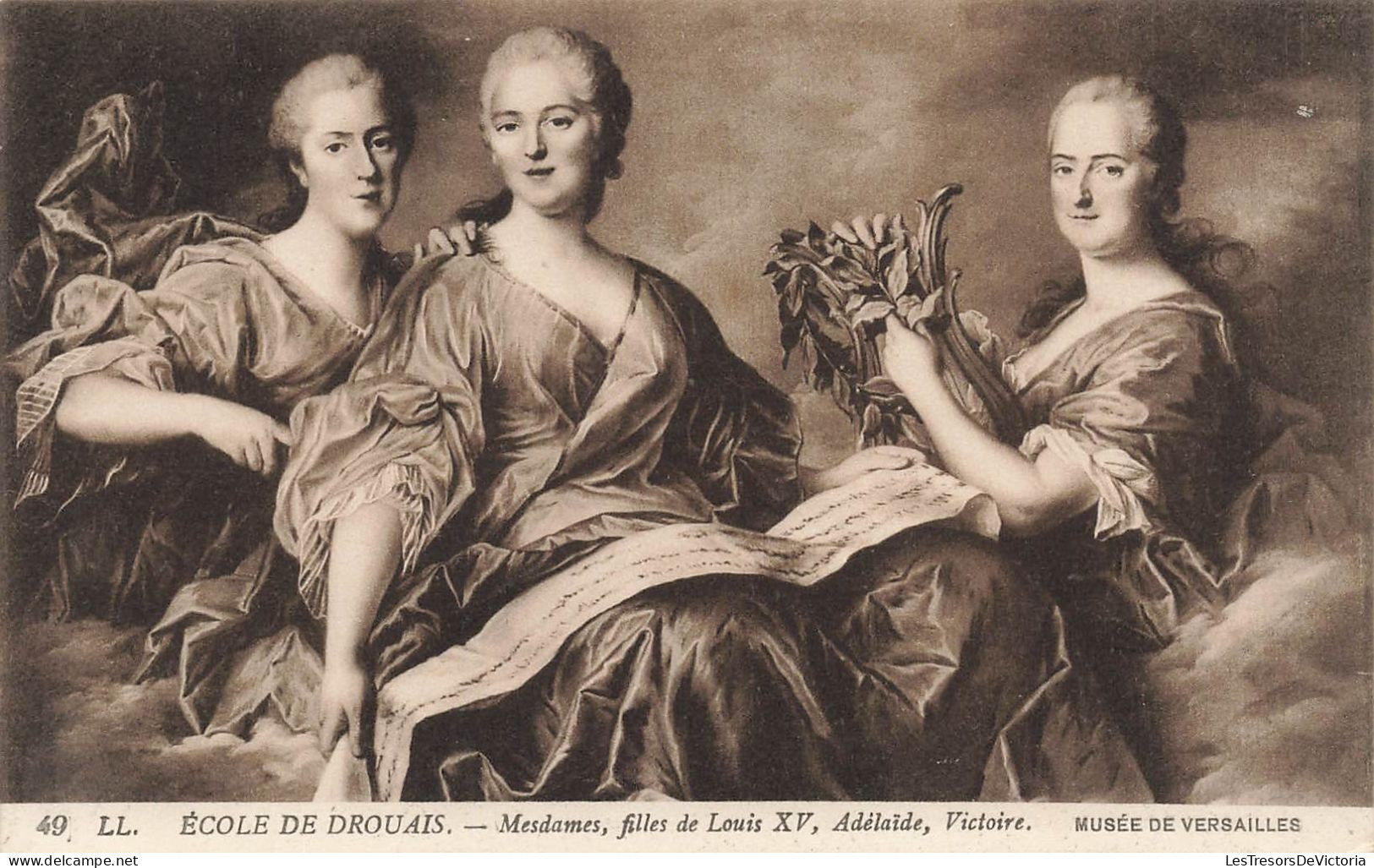 FRANCE - Mesdames - Filles De Louis XV - Adélaïde - Victoire - Musée De Versailles - Carte Postale Ancienne - Versailles