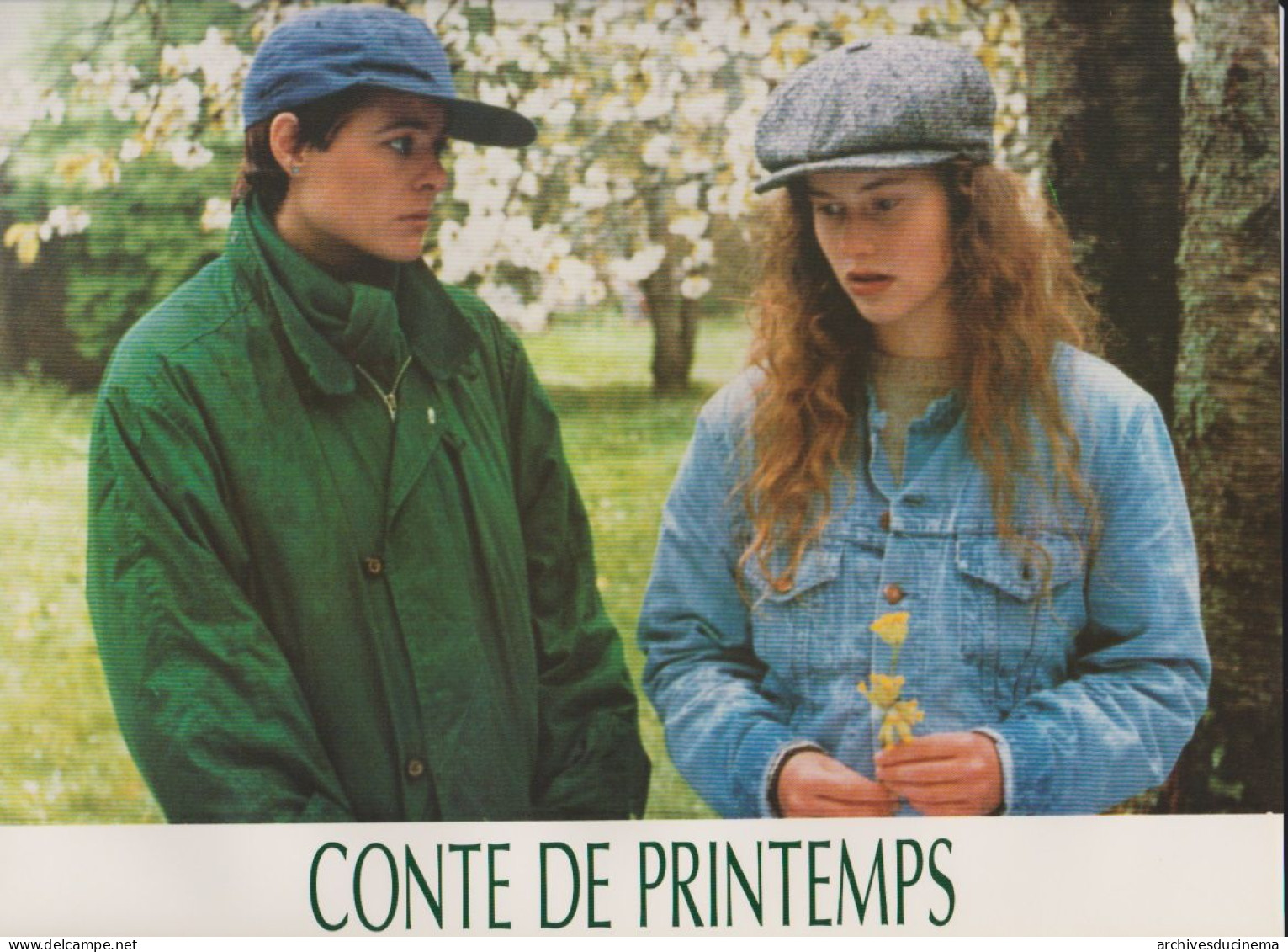 Eric ROHMER  - Anne TESSEYDRE - Florence DAREL 20  Photos Exploitation CONTE DE PRINTEMPS - Foto's