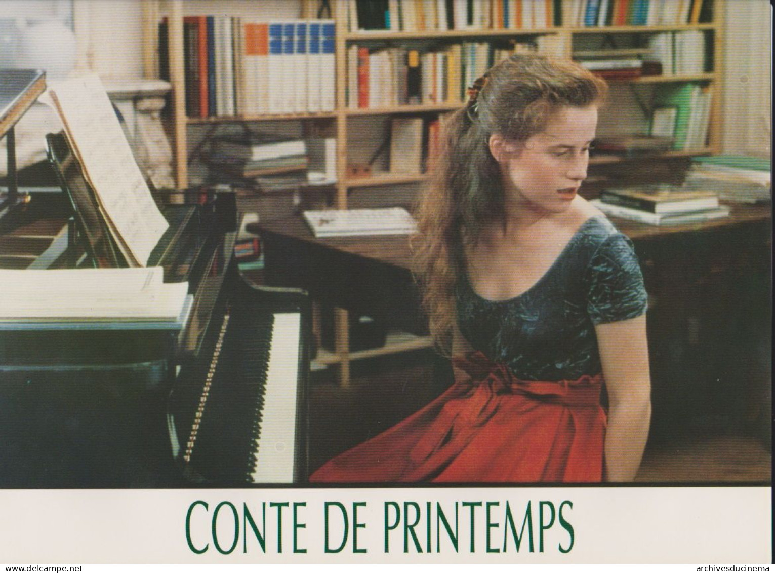 Eric ROHMER  - Anne TESSEYDRE - Florence DAREL 20  Photos Exploitation CONTE DE PRINTEMPS - Photographs