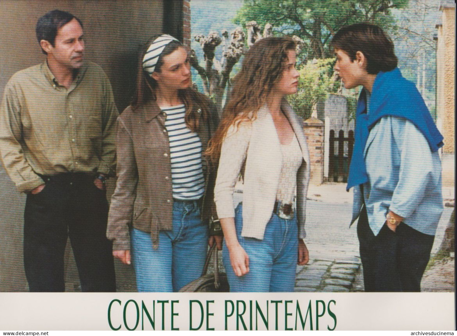 Eric ROHMER  - Anne TESSEYDRE - Florence DAREL 20  Photos Exploitation CONTE DE PRINTEMPS - Foto's