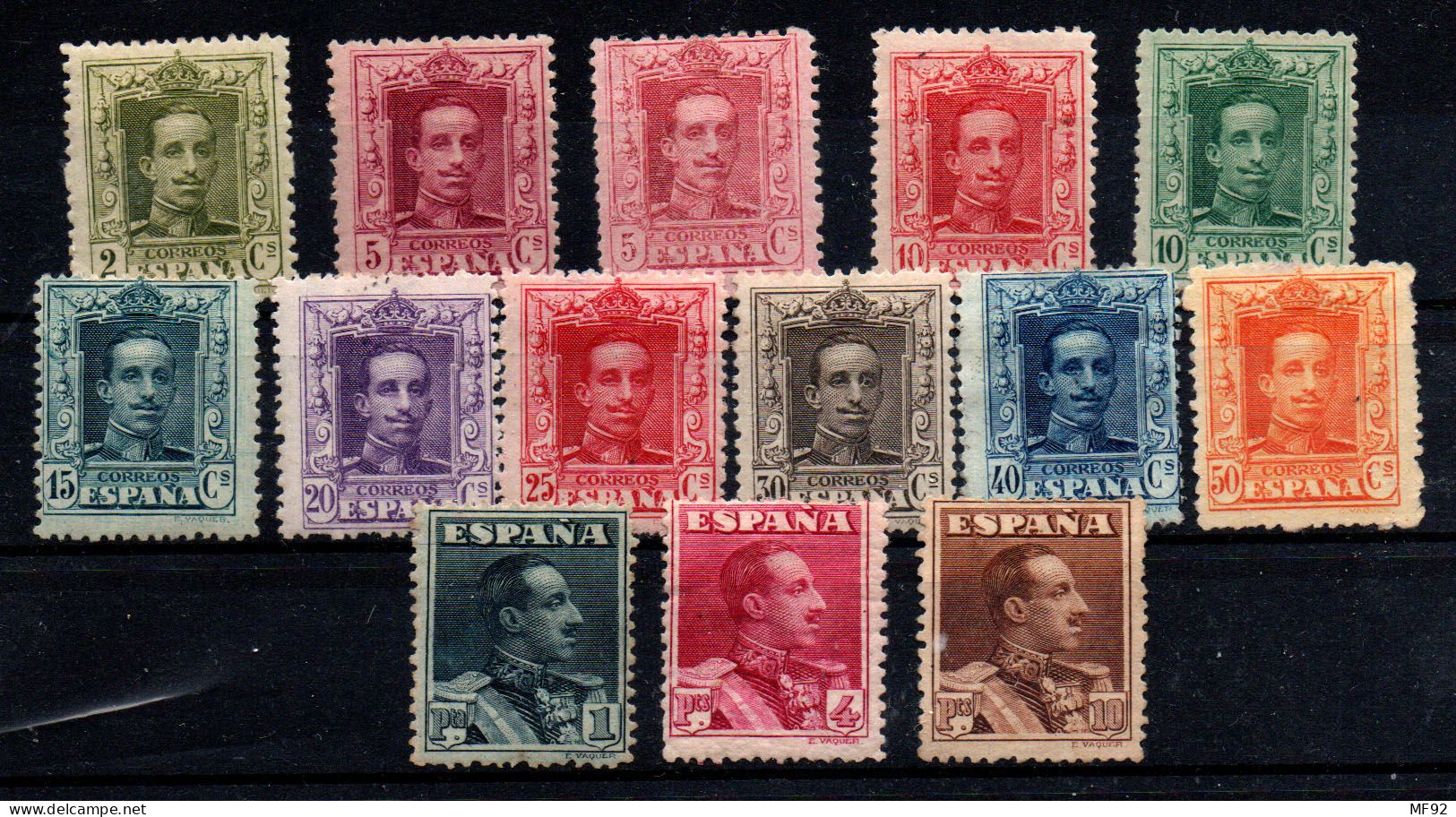 España Nº 310/23. Año 1922/30 - Unused Stamps