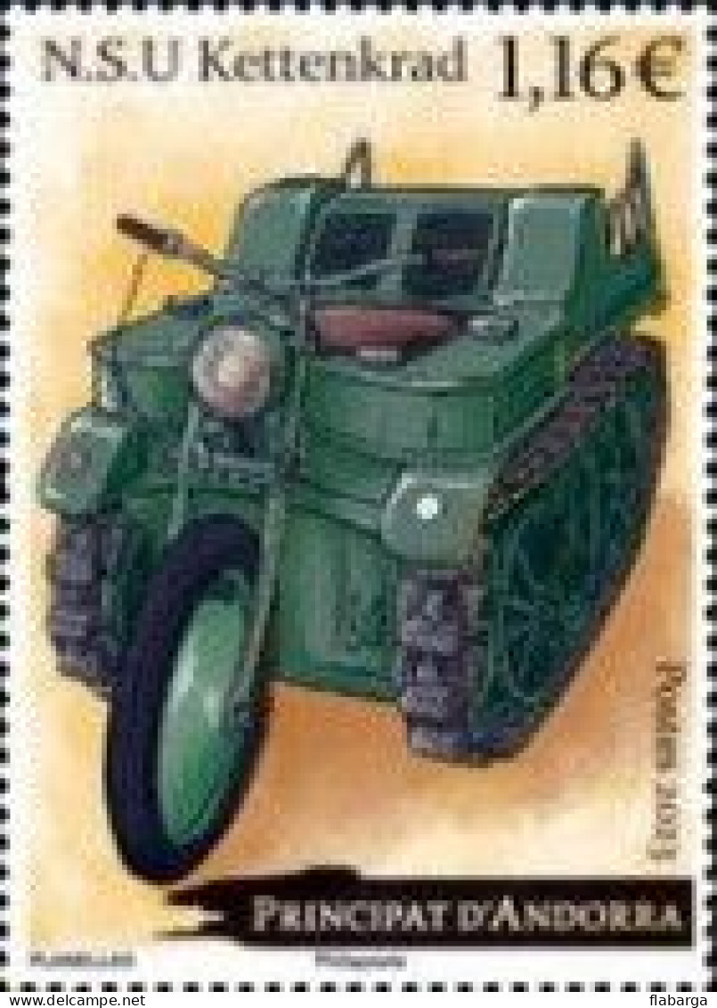 Año 2023  Nº 886 NSU Kettenkrad - Unused Stamps