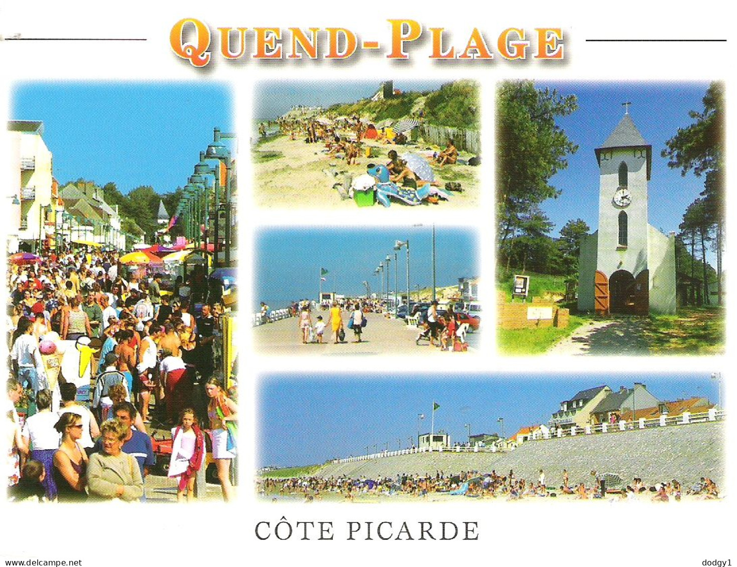 QUEND, SOMME, FRANCE. USED POSTCARD M8 - Quend