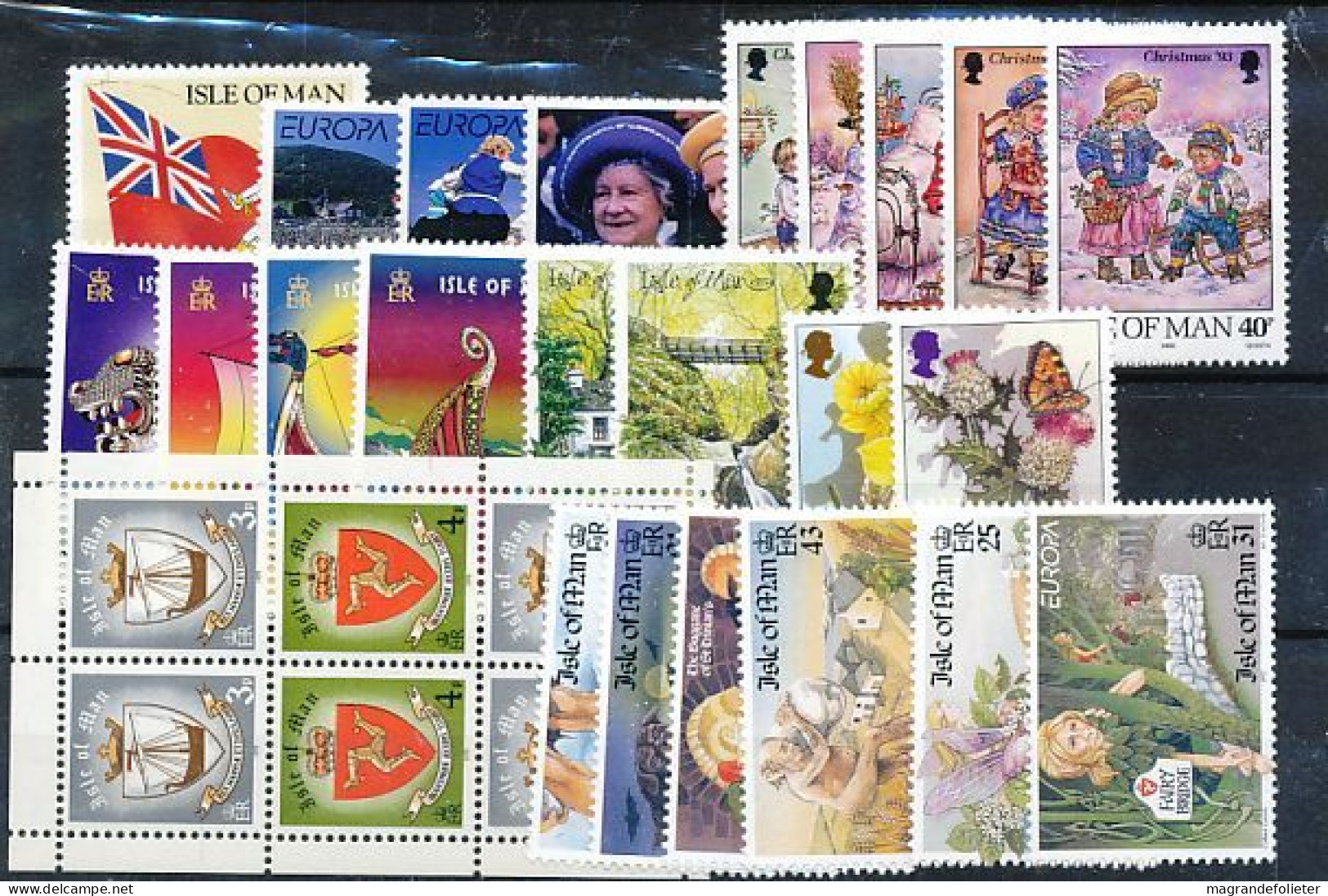 TIMBRE  ZEGEL STAMP LOT ISLE OF MAN TOUS XX - Man (Insel)