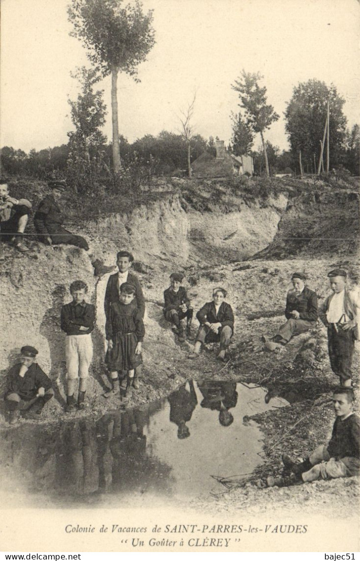 Saint Parre Les Vaudes - Colonie De Vacances - Un Gouter à Clérey "enfants" - Otros & Sin Clasificación