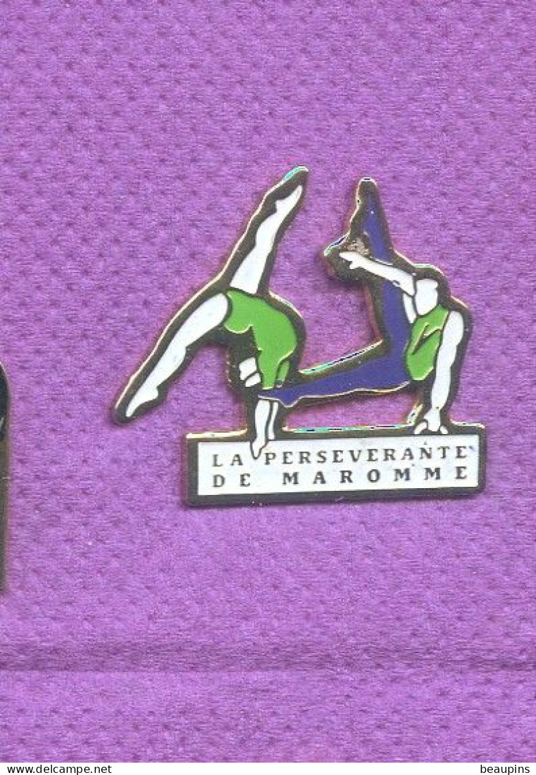 Rare Pins Gymnastique Maromme Seine Maritime L123 - Gymnastique