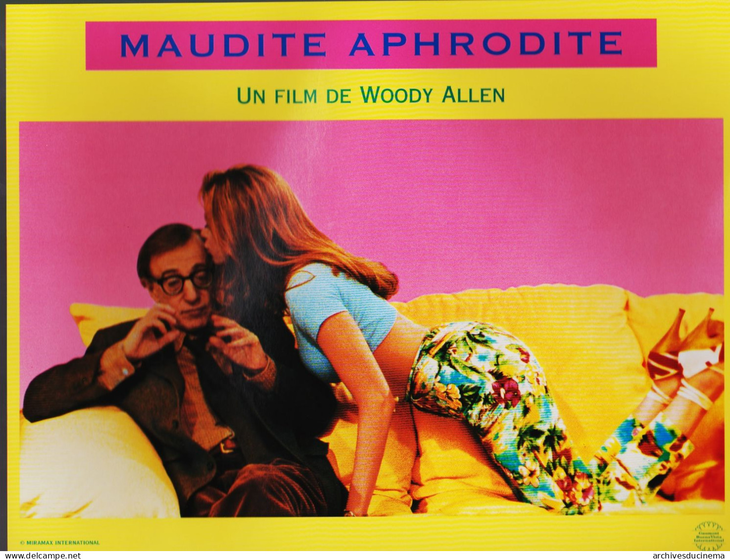 Woody ALLEN Mira SORVINO 7  Photos Exploitation MAUDITE APHRODITE - Photographs