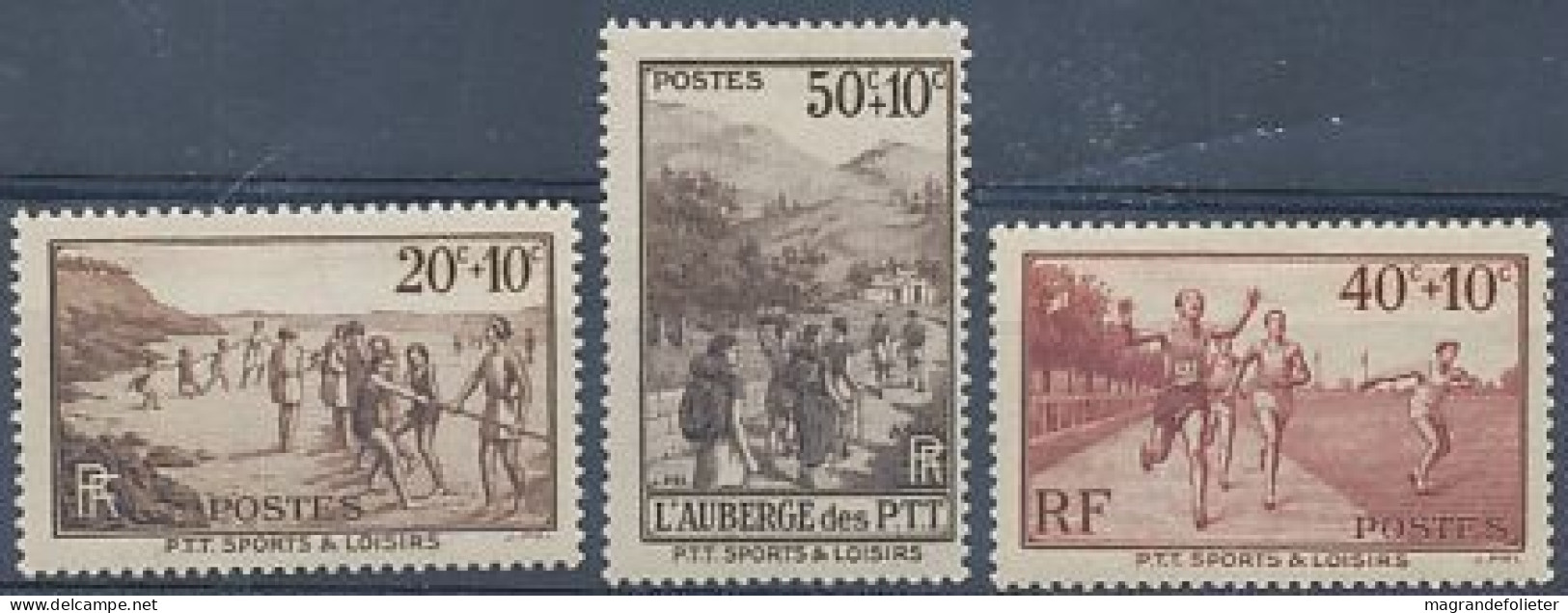 TIMBRE  ZEGEL STAMP FRANCE 345-347  X - Andere & Zonder Classificatie