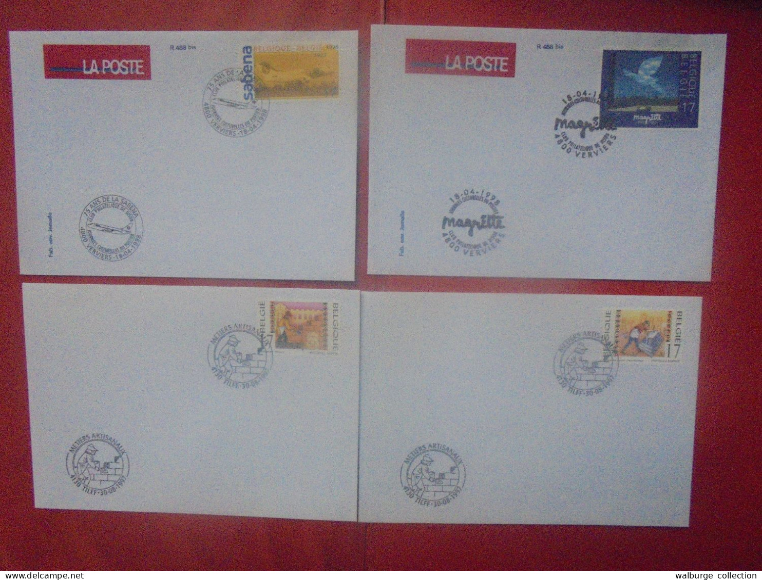 +++PRIX CADEAU+++BELGIQUE BEAU LOT 154 FDC/1ers JOURS DIFFERENTS FORMATS+++(Lire ci-bas)(PAS D'OFFRES INFERIEURES)