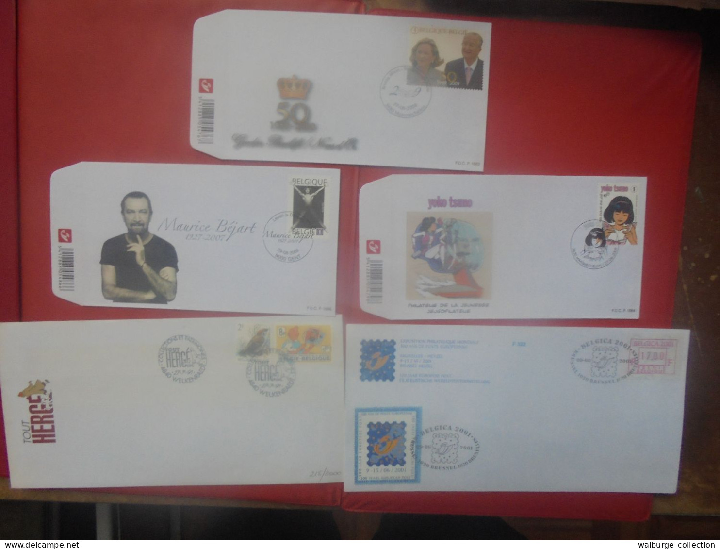 +++PRIX CADEAU+++BELGIQUE BEAU LOT 154 FDC/1ers JOURS DIFFERENTS FORMATS+++(Lire ci-bas)(PAS D'OFFRES INFERIEURES)