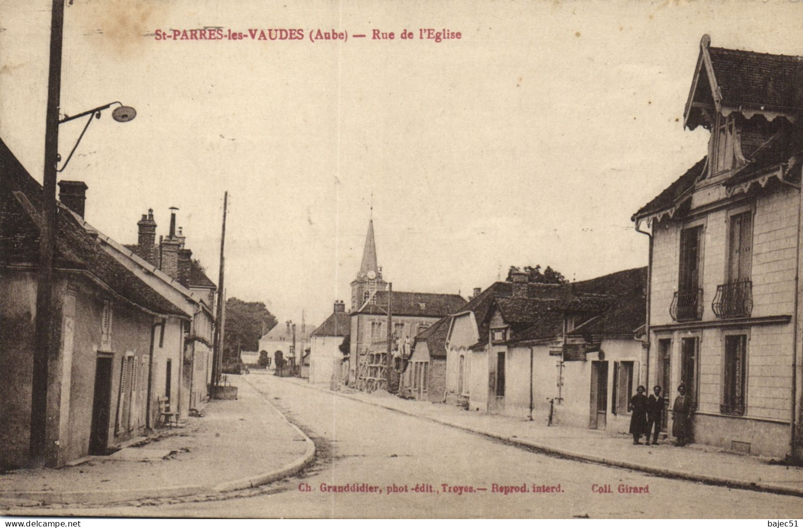 Saint Parre Les Vaudes - Rue De L'église - Autres & Non Classés