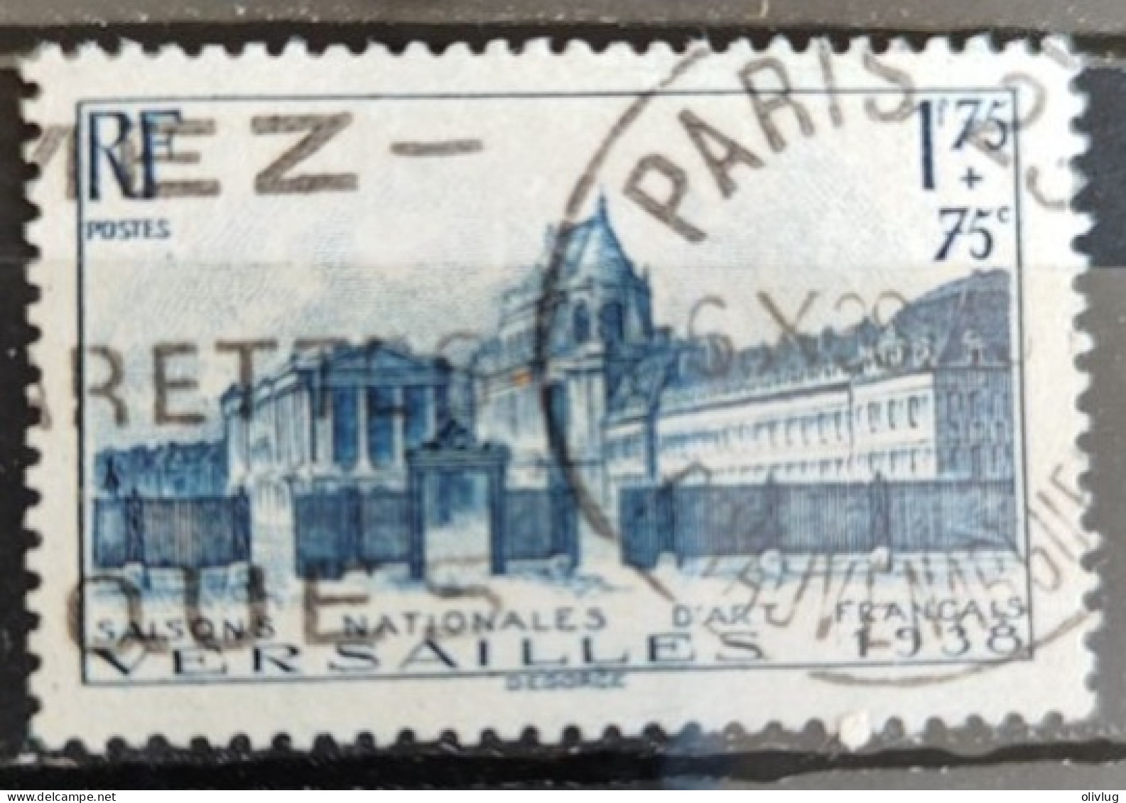 N 379 Obl Côte 21€ - Used Stamps