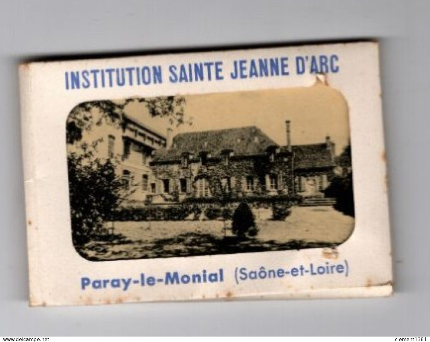 Paray Le Monial Institution Sainte Jeanne D'arc Carnet De 10 Cartes 9*7cms - Paray Le Monial
