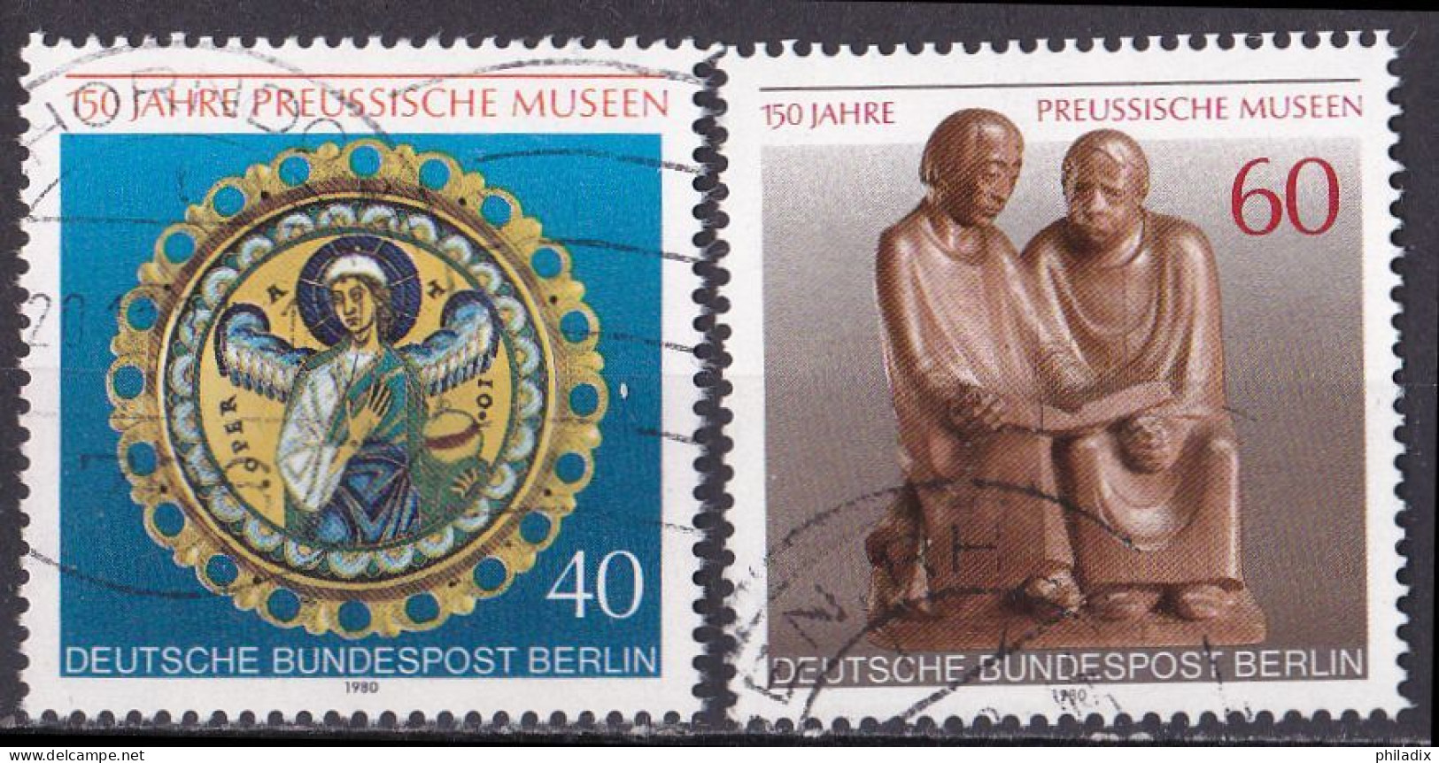 # (625) Berlin 1980 150 Jahre Preußische Museen Berlin O/used (A5-7) - Used Stamps