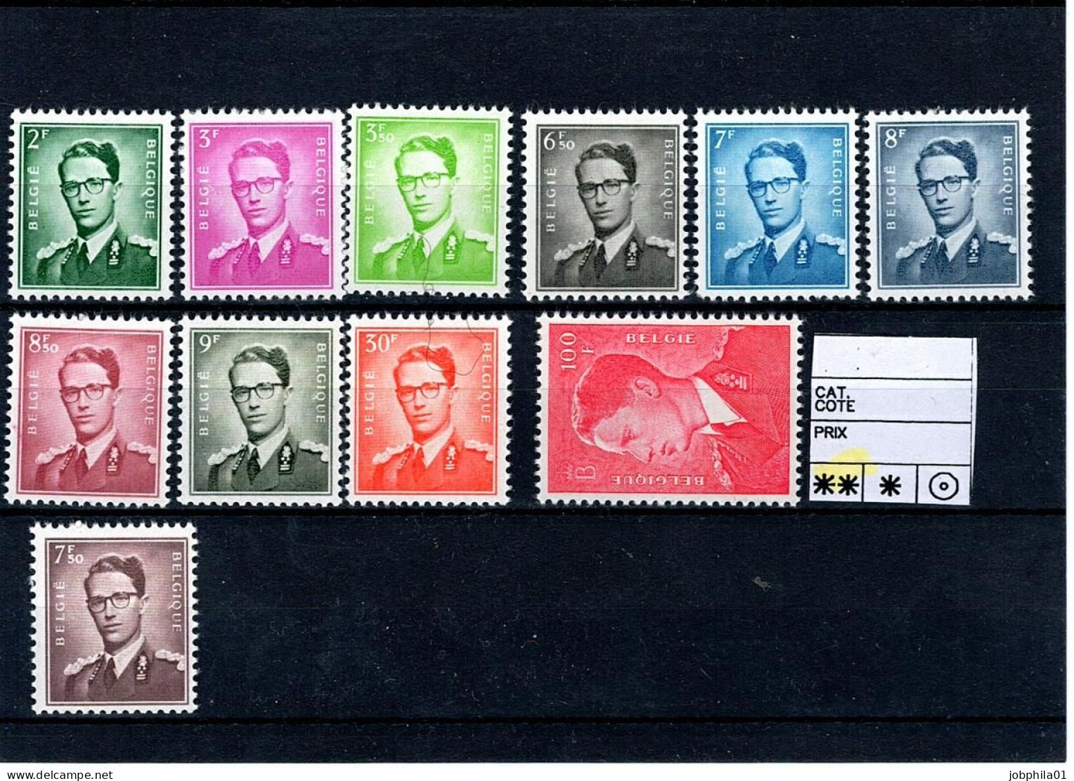 1066-1075  Xx  Côte 365.00€ - Unused Stamps