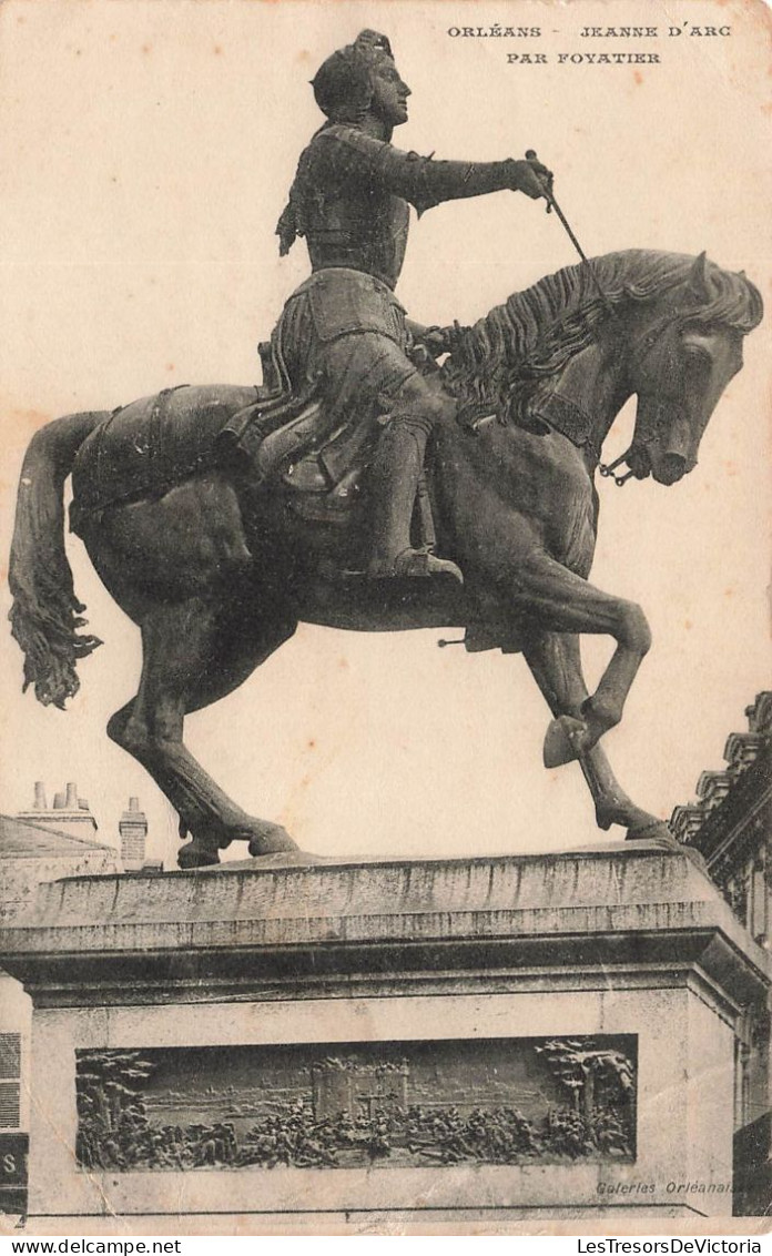 FRANCE - Orléans - Statue De Jeanne D'Arc Par Foyatier - Carte Postale Ancienne - Orleans