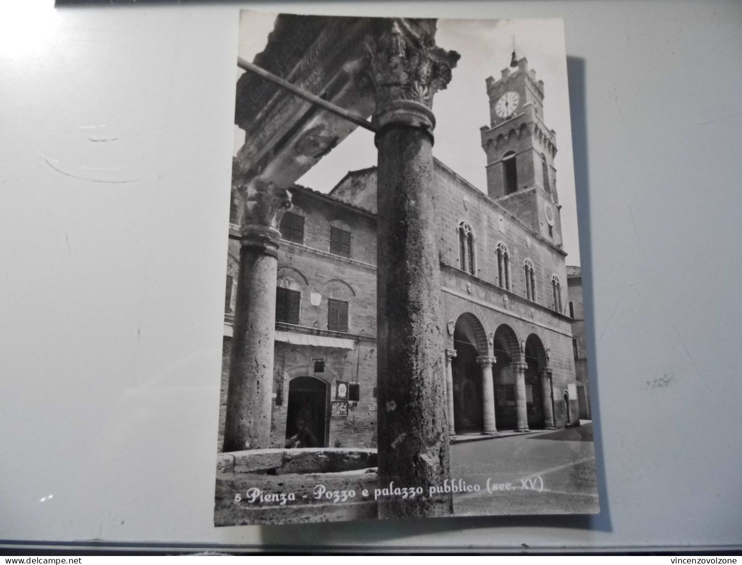 Cartolina Viaggiata "PIENZA Pozzo E Palazzo Pubblico" 1967 - Siena