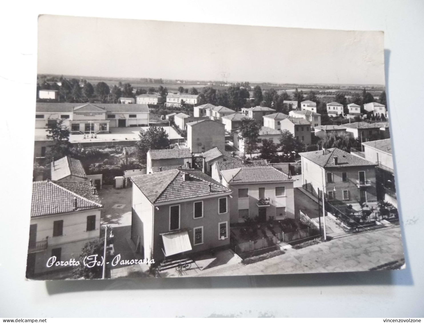 Cartolina Viaggiata "POROTTO ( Fe ) Panorama" 1958 - Ferrara