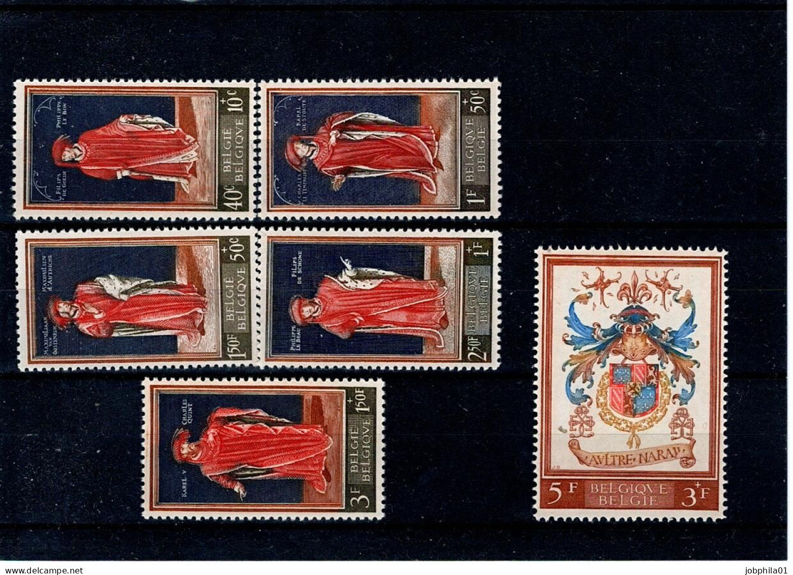 1102-1107  Xx  Côte 13.50€ - Unused Stamps