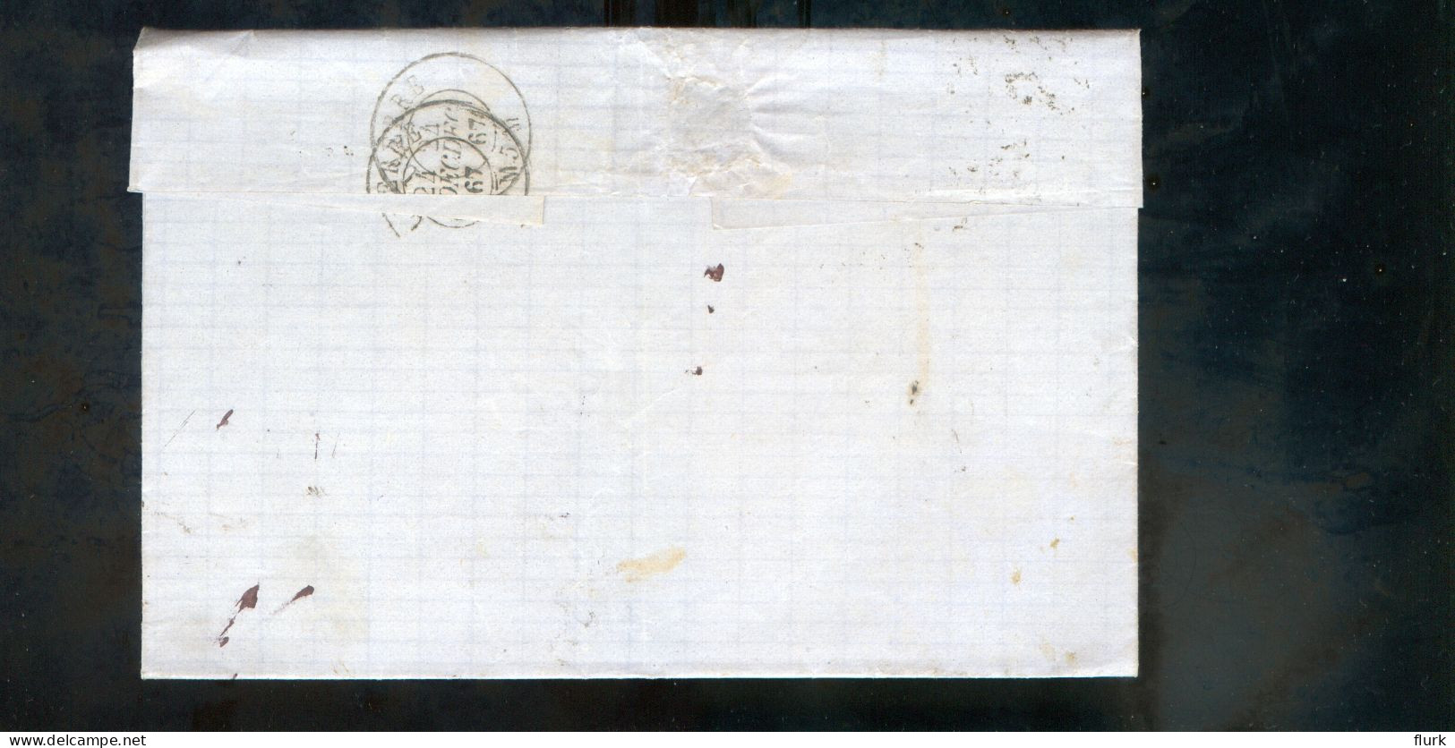 België OCB18 Gestempeld Op Brief Bruxelles-Lierre 1867 Perfect (2 Scans) - 1865-1866 Linksprofil