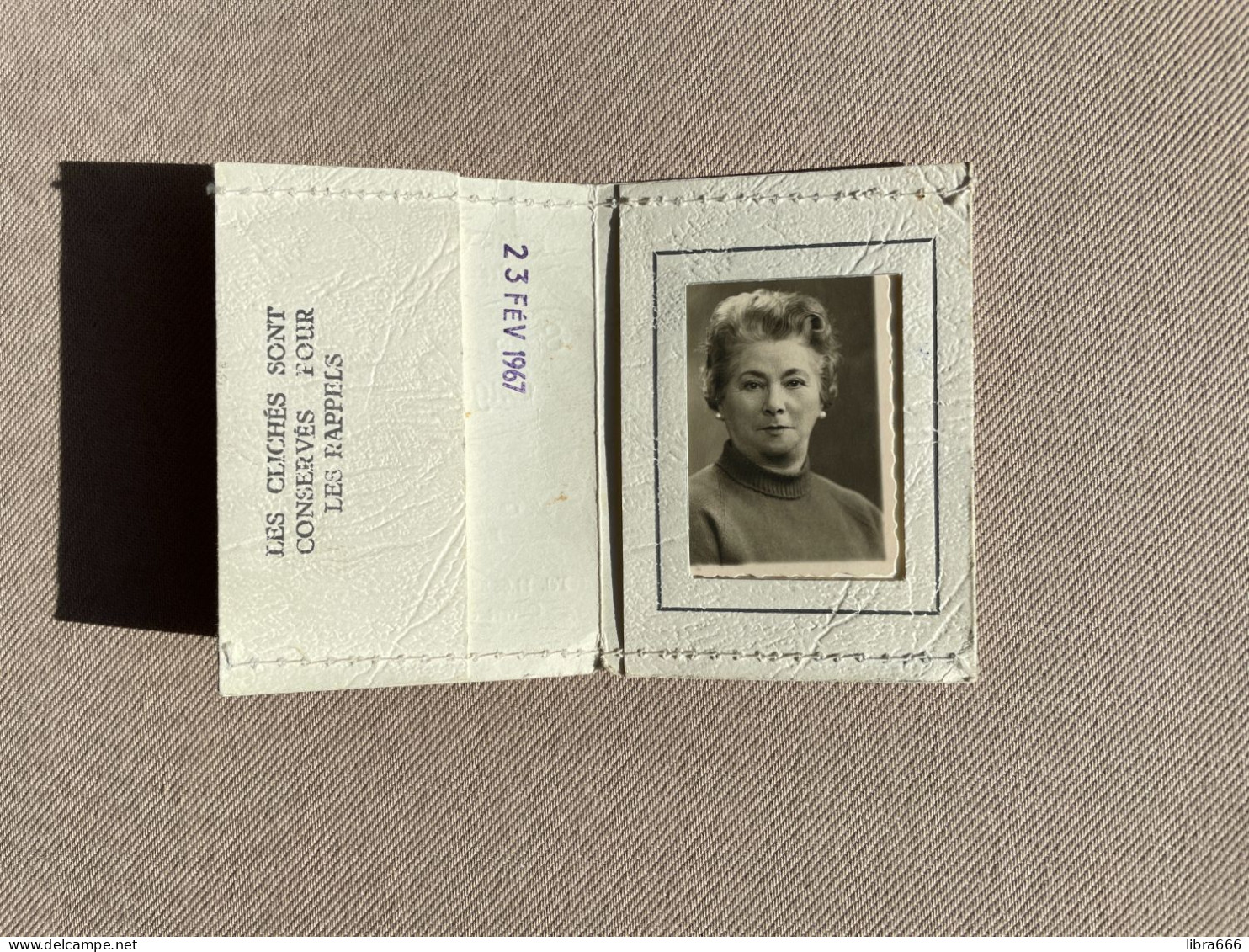 MINI FOTOMAPJE / MINI POCHETTE DE PHOTOS - Studio ENGELS - GILBERT - Bruxelles-Ixelles - 1967 - Otros & Sin Clasificación