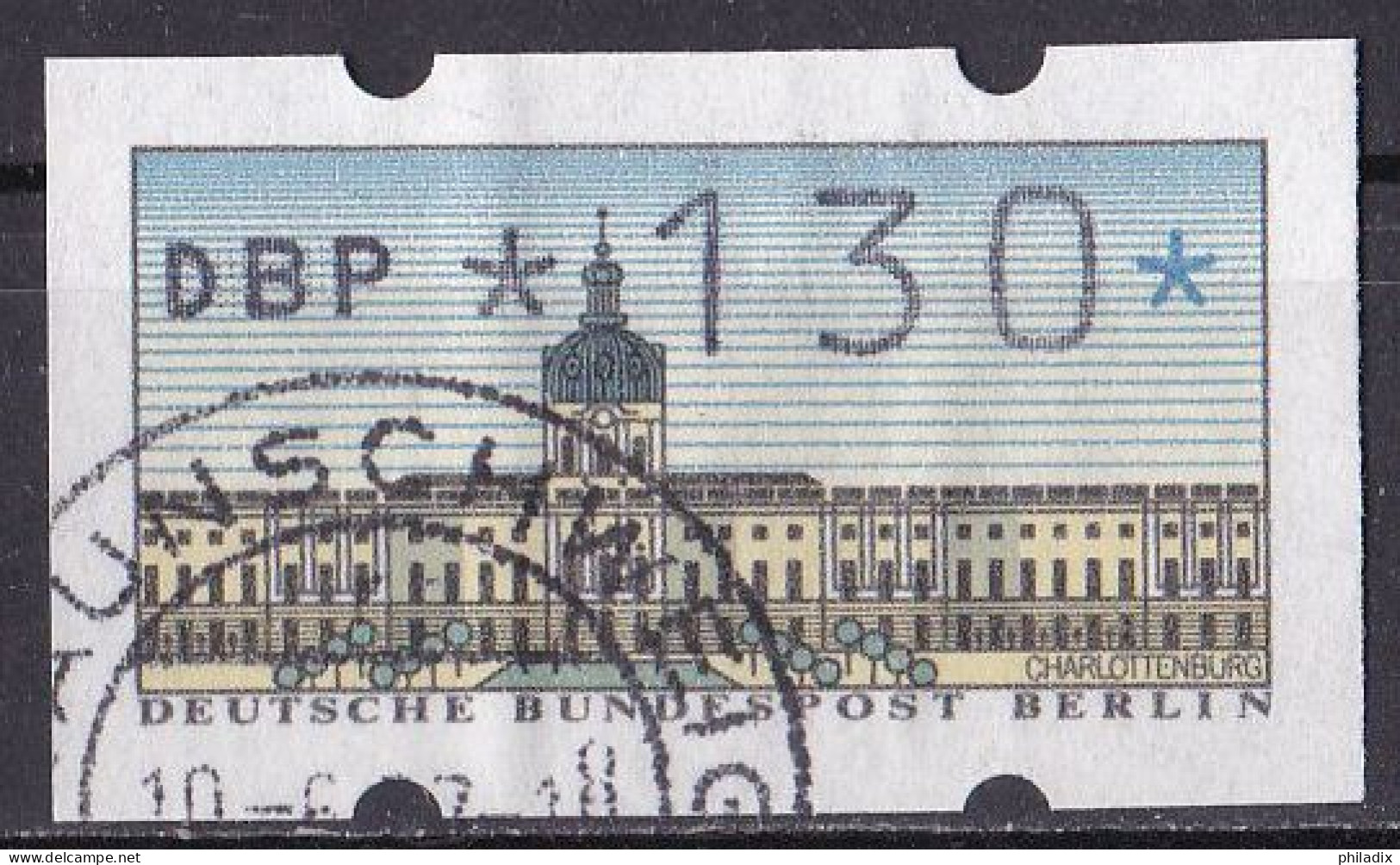 # (1) Berlin Automatenmarke 1987 (130) O/used (A5-7) - Gebruikt