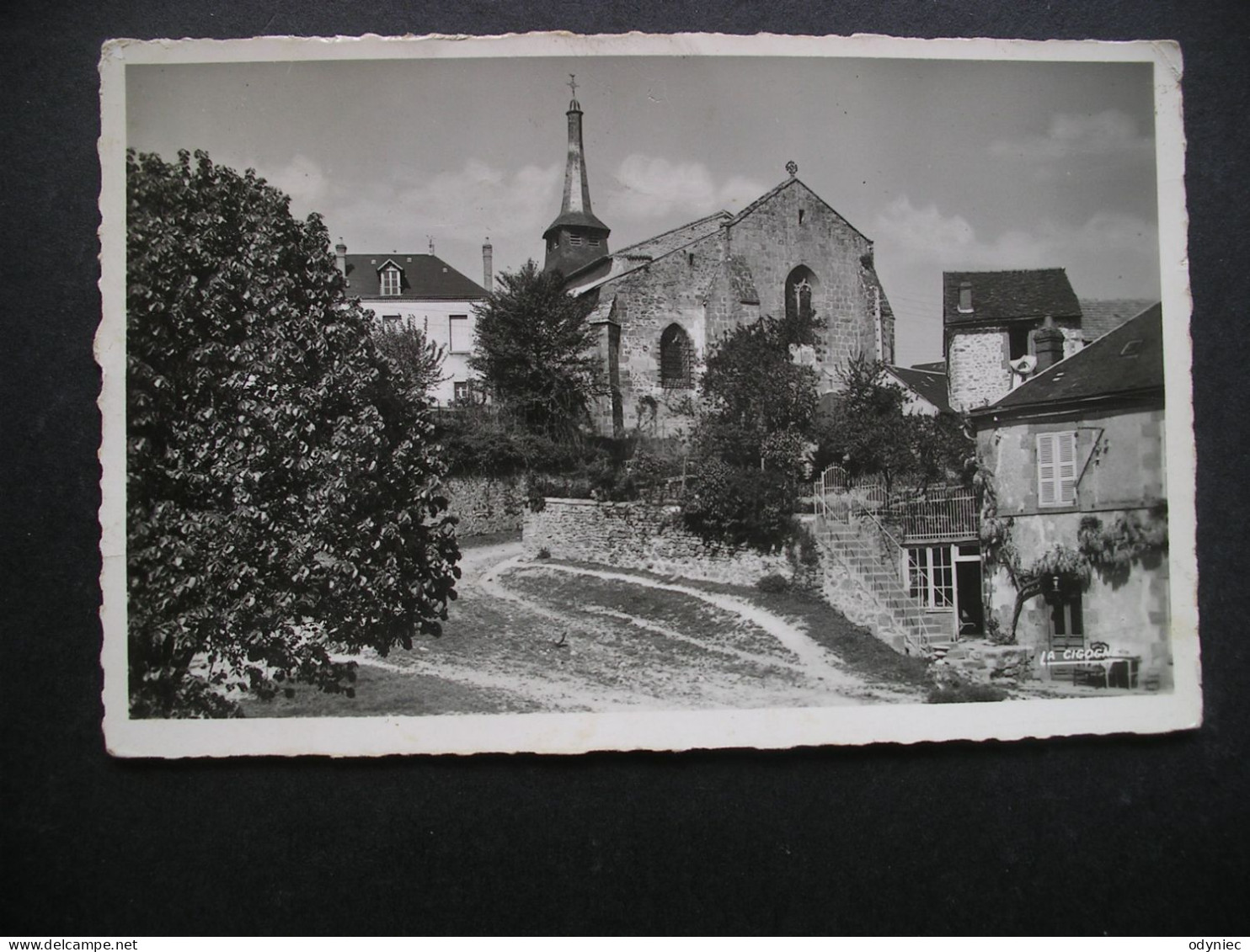 Saint-Pierre-de-Fursac L'eglise De Saint-Pierre Vue Des Economats 1952 - Other & Unclassified