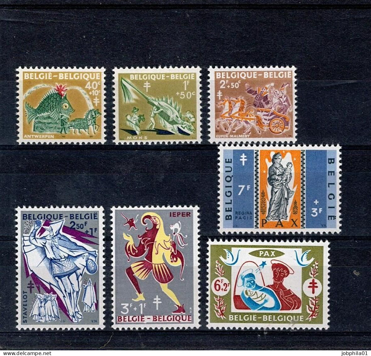 1114-1120  Xx  Côte 12.50€ - Unused Stamps