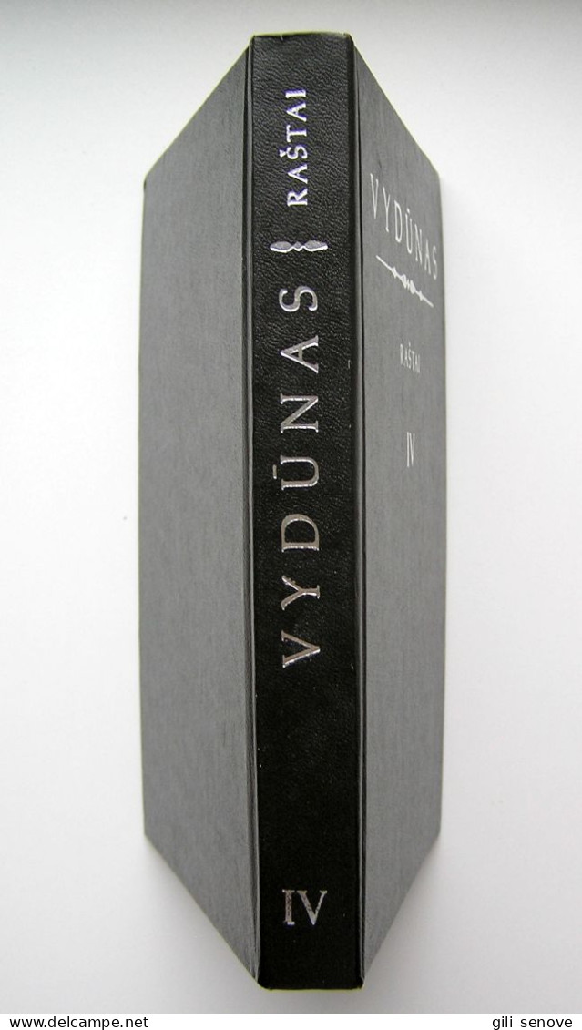 Lithuanian Book / Raštai (IV Tomas) By Vydūnas 1994 - Culture