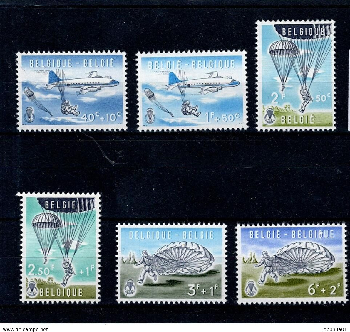 1133-1138  Xx  Côte 22.50€ - Unused Stamps