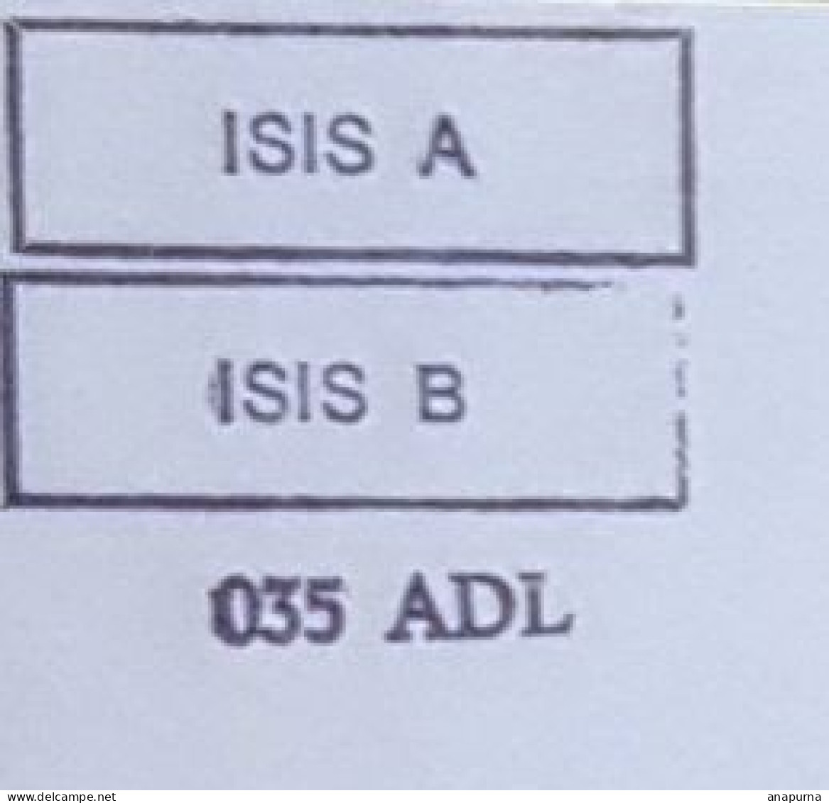 Terre Adélie, EPF, Dumont D'Urville. Cachets ARCAD, LGE, ISIS A, ISIS B,  035 ADL, Pointe Géologie, Griffe Expédition - Storia Postale