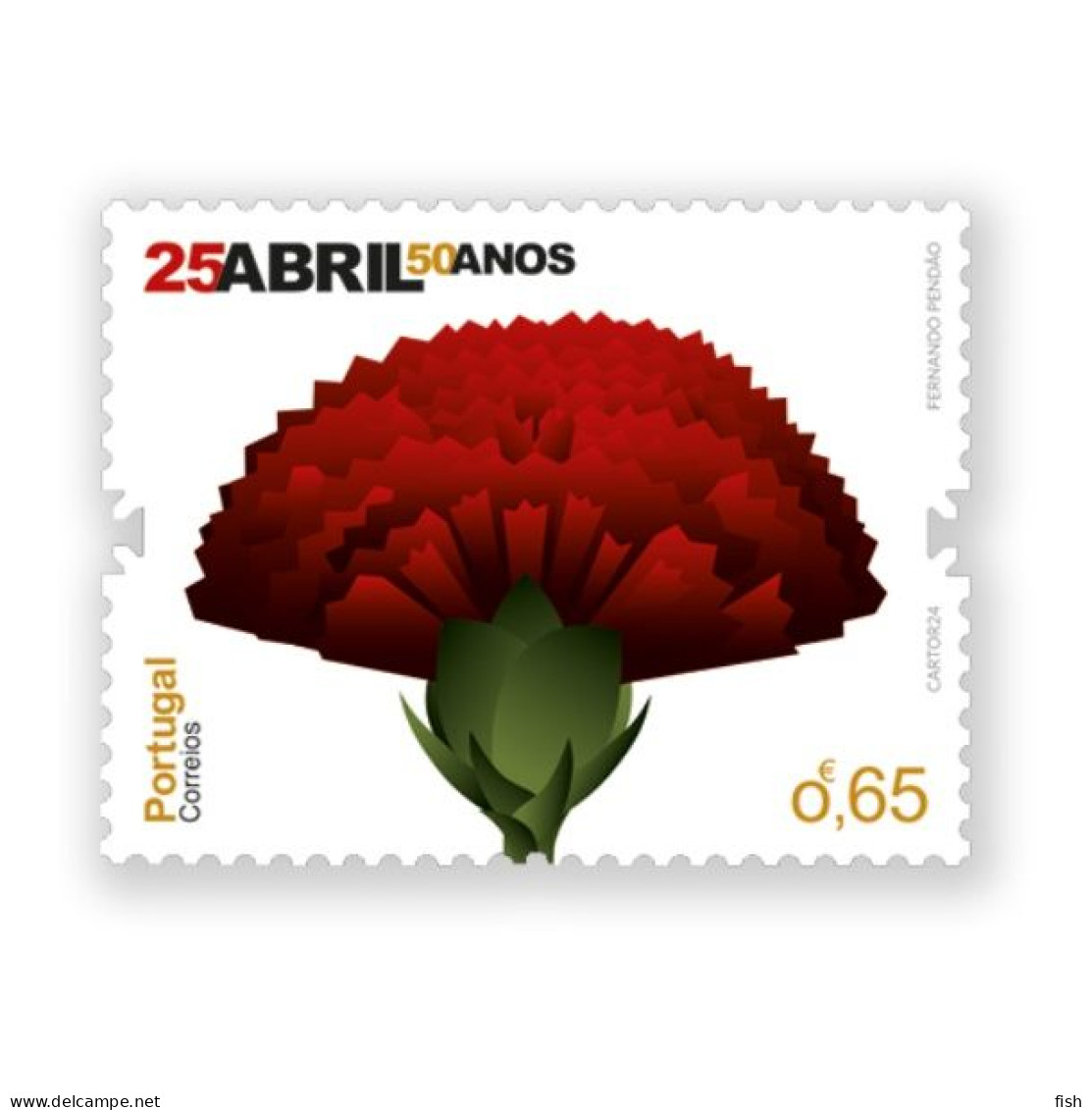 Portugal ** & 50th Anniversary Of The 25th Of April, Joint Issue Cape Verde 1974-2024 (1188) - Other & Unclassified