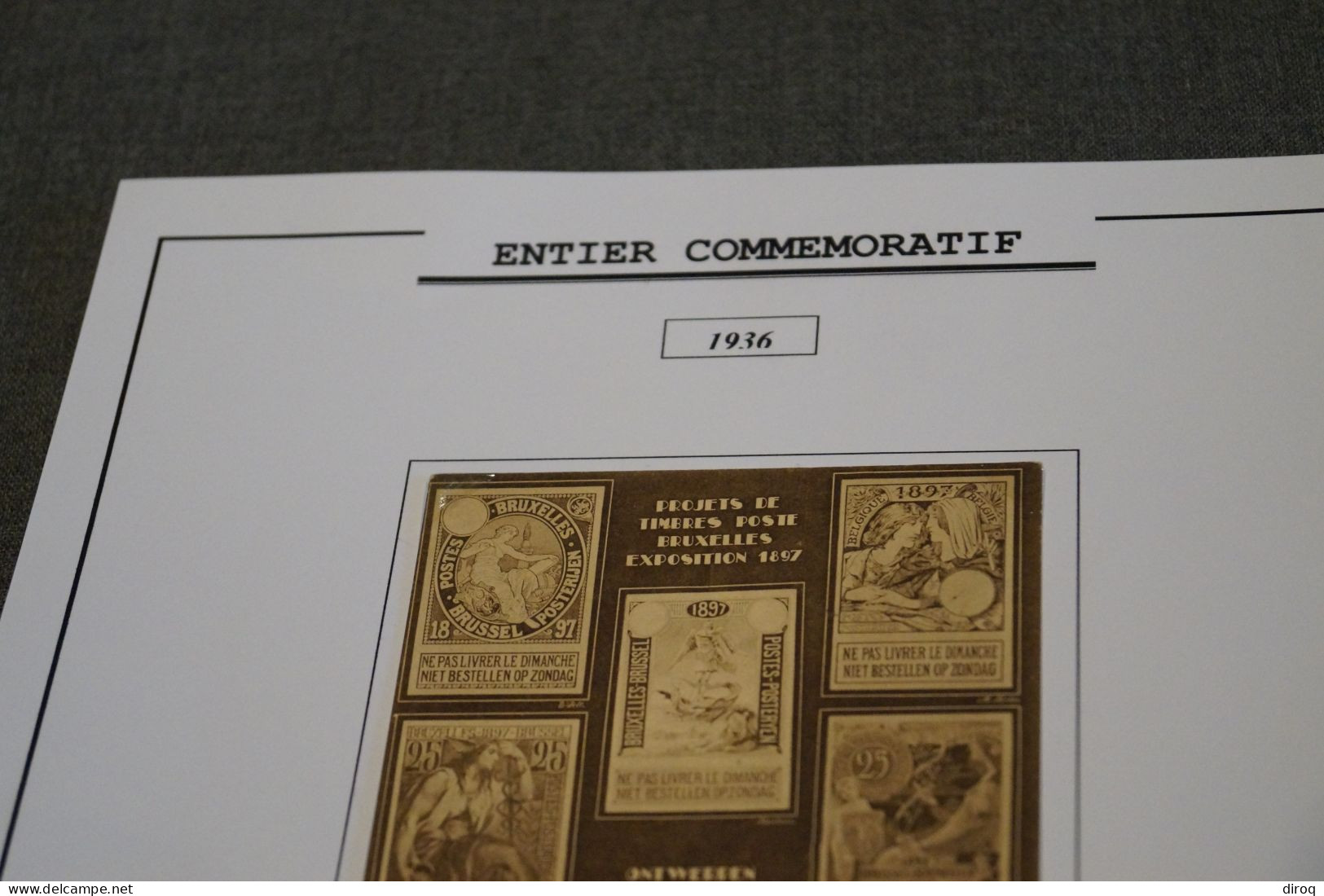 Très Bel Envoi 1936, 1 Er. Tirage,entier Commémoratif,musée De La Poste,très Bel état De Collection - Cartoline Illustrate (1971-2014) [BK]