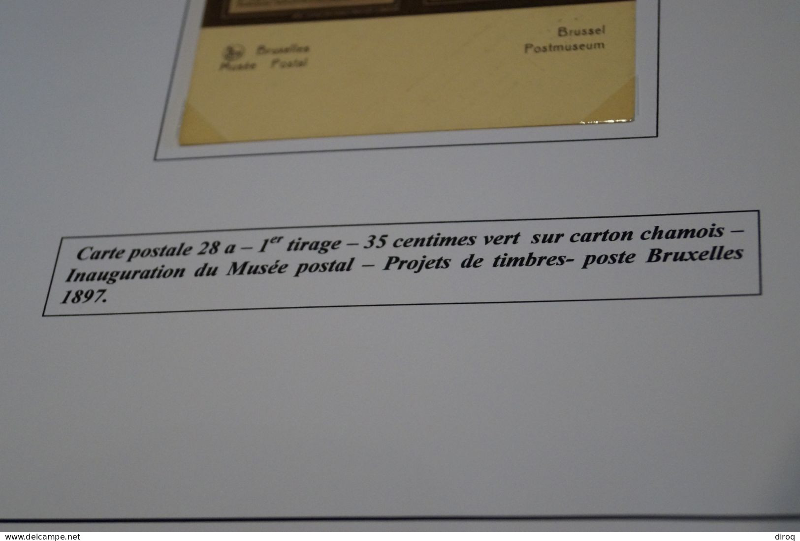 Très Bel Envoi 1936, 1 Er. Tirage,entier Commémoratif,musée De La Poste,très Bel état De Collection - Illustrierte Postkarten (1971-2014) [BK]