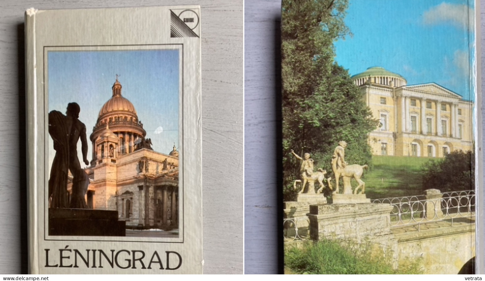 Saint Petersbourg-Leningrad : Guide Léningrad Par P. Kann (Ed Radouga-Moscou-1984- Petit Accroc Sur Couverture)/ 2 Revue - Tourismus Und Gegenden