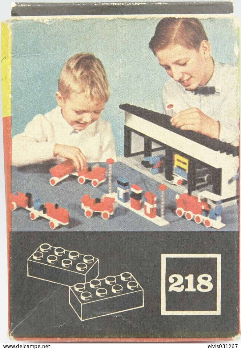 LEGO - 218-3 System 2 X 4 Bricks - Original Lego 1961 - Vintage - Catalogs