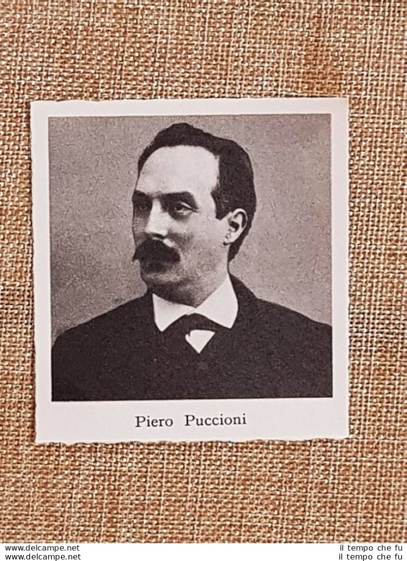 Piero Puccioni Firenze, 2 Settembre 1833  5 Aprile 1898 Politico (1) - Other & Unclassified