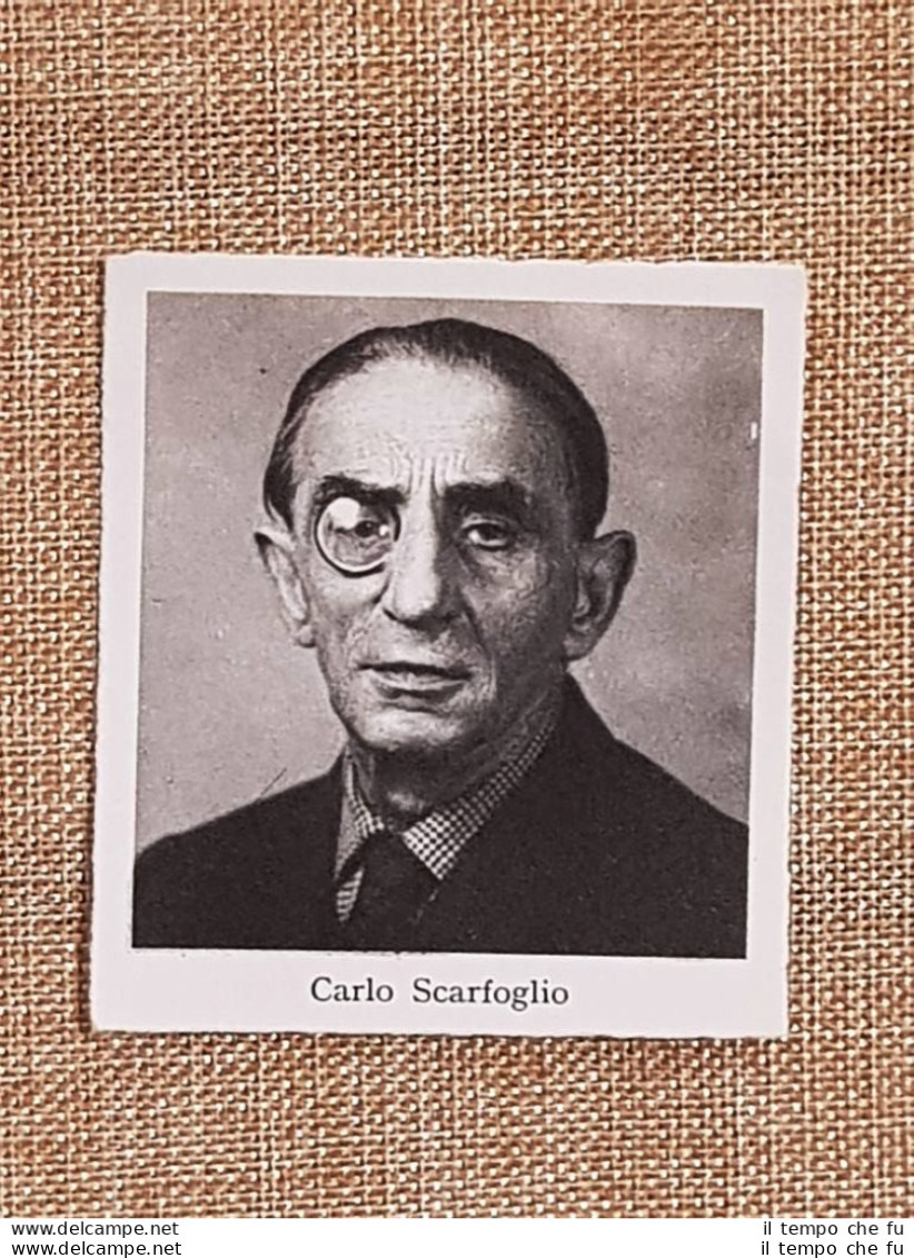 Carlo Scarfoglio Roma, 16 Ottobre 1887  22 Aprile 1970 Giornalista - Other & Unclassified